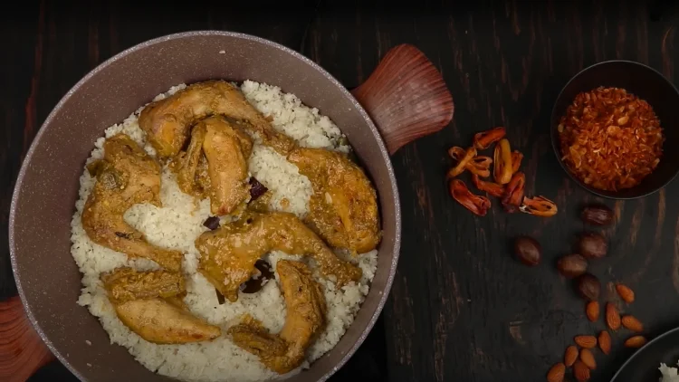 মোরগ পোলাও রান্নার উপকরণ