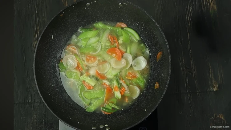সবজির রং ঠিক রাখার কৌশল